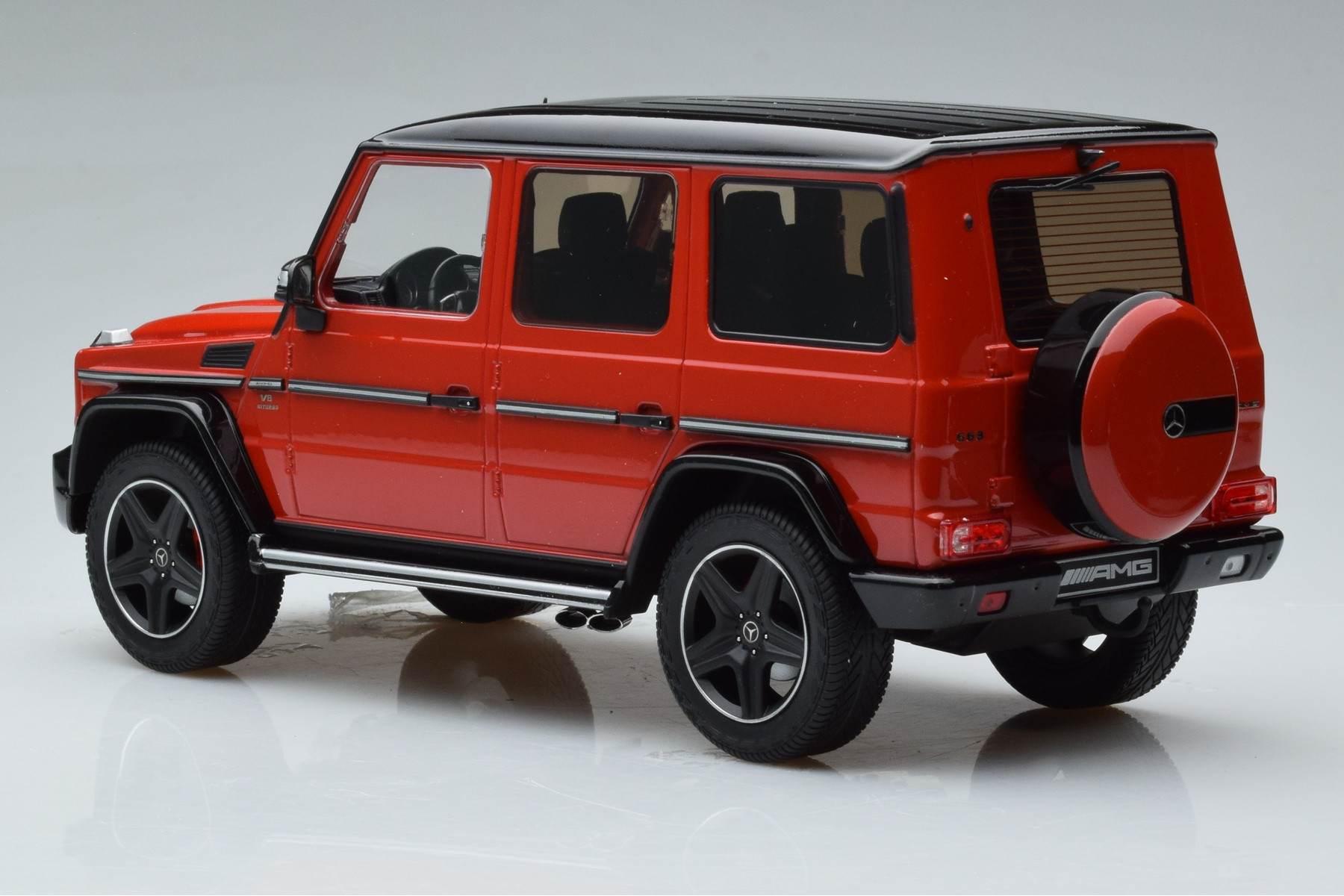 Mercedes G Class W463 G63 AMG Red iScale 1/18