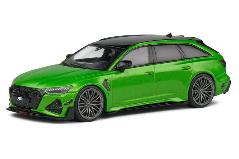 S4310705  Audi RS6-R Avant ABT C8 Java Green Solido 1/43