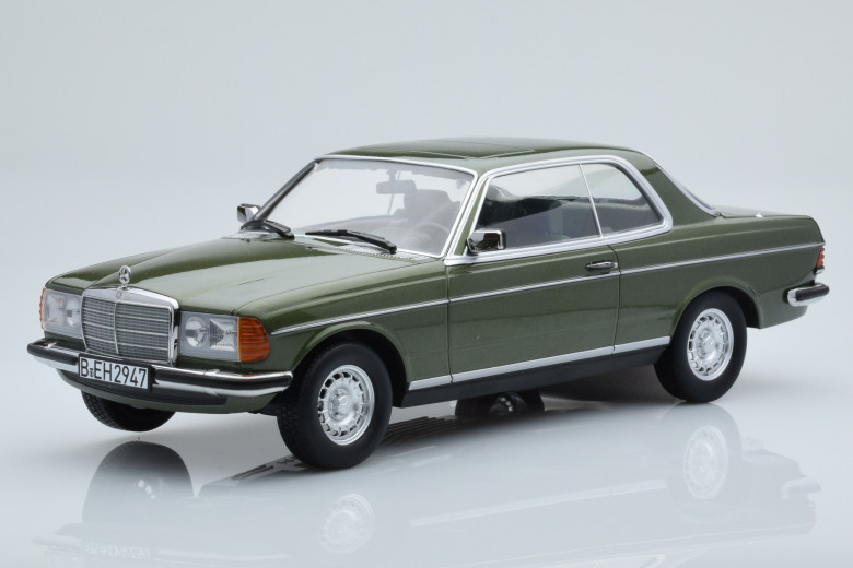Mercedes 280 CE W123 Coupe Green Norev 1/18
