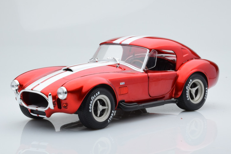 S1804909  Ford Shelby Cobra 427 Mk2 Red Solido 1/18