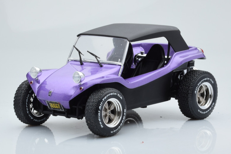 S1802706  Meyers Manx Buggy Soft Roof Purple Solido 1/18