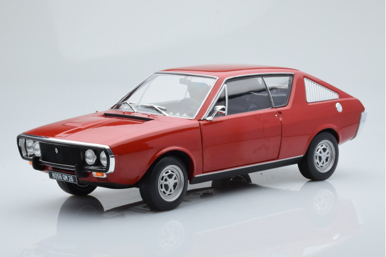 Renault 17 Mk1 Red Solido 1/18