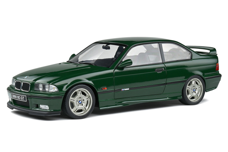 BMW M3 GT E36 Coupe British Racing Green Solido 1/18