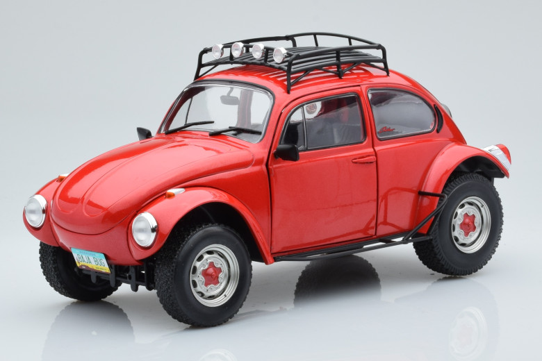 S1809602  VW Volkswagen Beetle Baja Red Solido 1/18