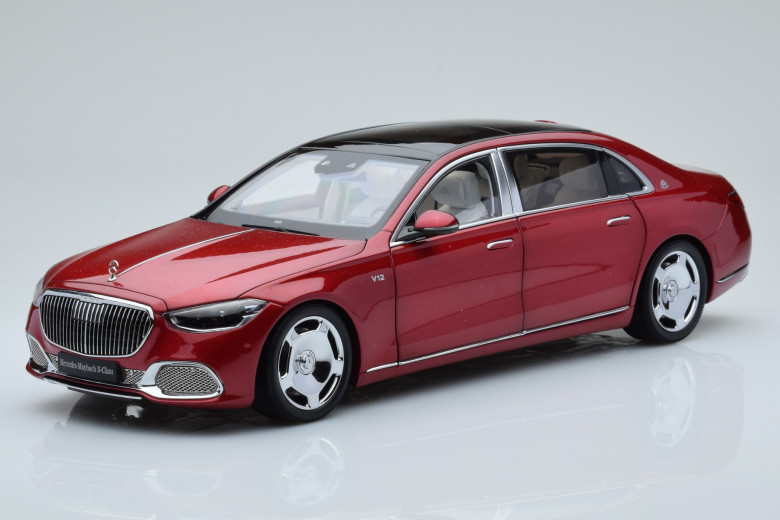 Mercedes Maybach S600 V12 Biturbo Patagonia Red Almost Real 1/18