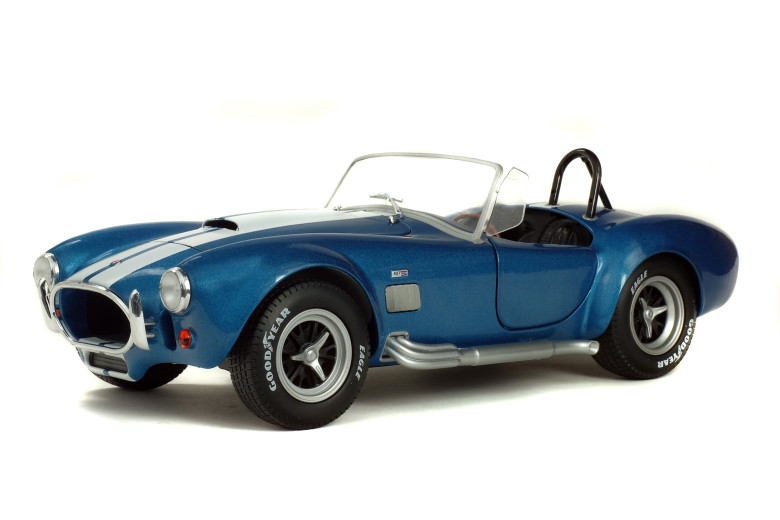 S1850017  Ford Shelby Cobra 427 S/C Metallic Blue Solido 1/18