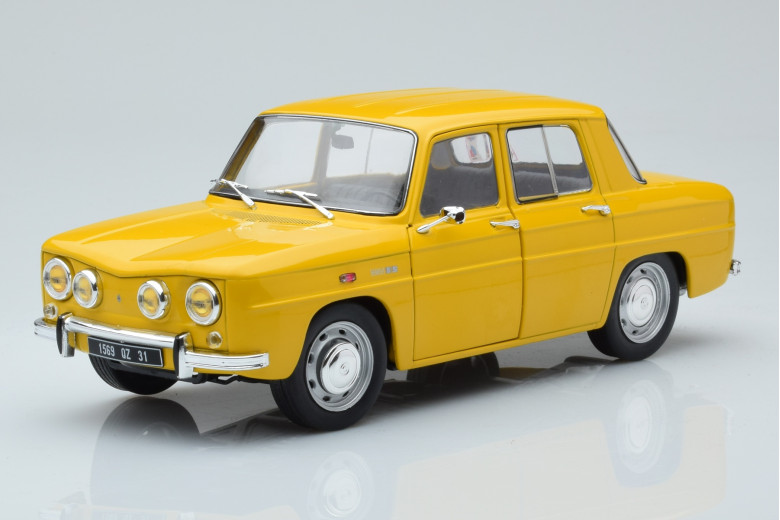 Renault 8S Yellow Solido 1/18