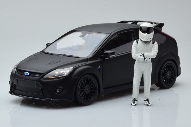 519100800  Ford Focus RS500 MKII Top Gear Edition With Stig Figurine Minichamps 1/18