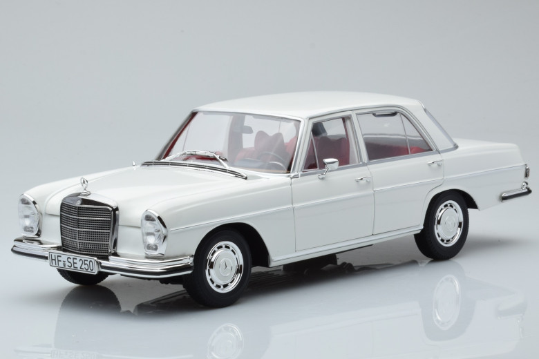 Mercedes 250 SE W108 White Limited Edition Norev 1/18