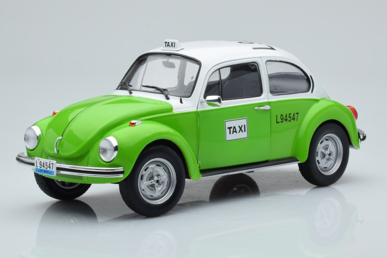 S1800521  VW Volkswagen Beetle 1300 Mexican Taxi Green Solido 1/18