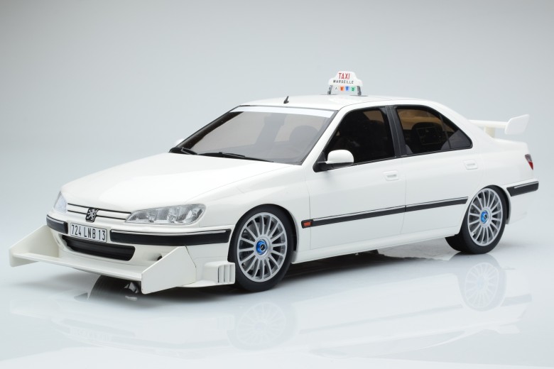 G068  Peugeot 406 Taxi Movie Car Otto 1/12