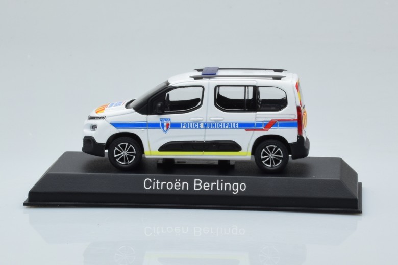 Citroen Berlingo Police Municipale v2 White Blue Norev 1/43