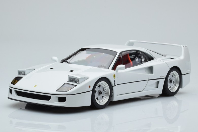 Ferrari F40 Pearl White Kyosho 1/18