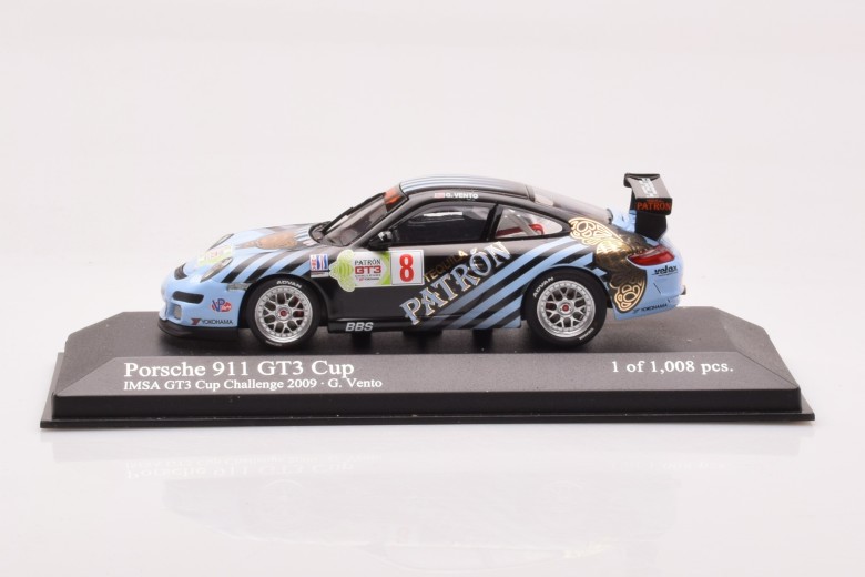 400096798  Porsche 911 997 GT3 Cup n8 G Vento IMSA GT3 Challange Minichamps 1/43
