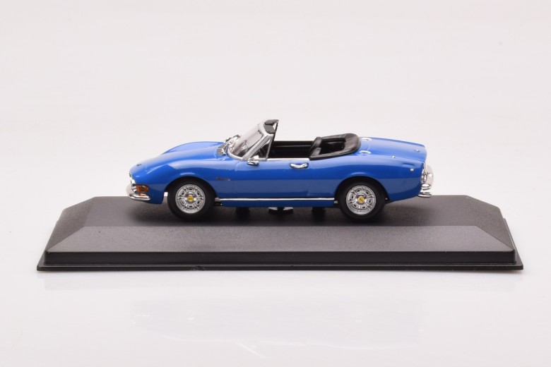 Fiat Dino Spider Blue Auto Bild Exclusive Minichamps 1/43