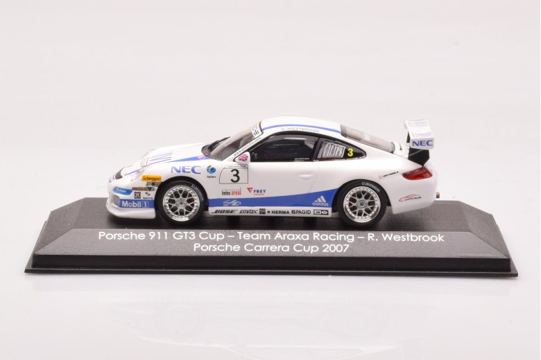 WAP02012318VKK  Porsche 911 997 GT3 Cup Team Araxa Racing n3 Westbrook Porsche Carrera Cup Minichamps 1/43