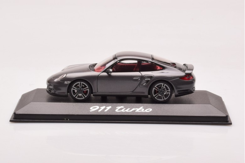 WAP0200010A  Porsche 911 997 Turbo Dark Grey Metallic Minichamps 1/43