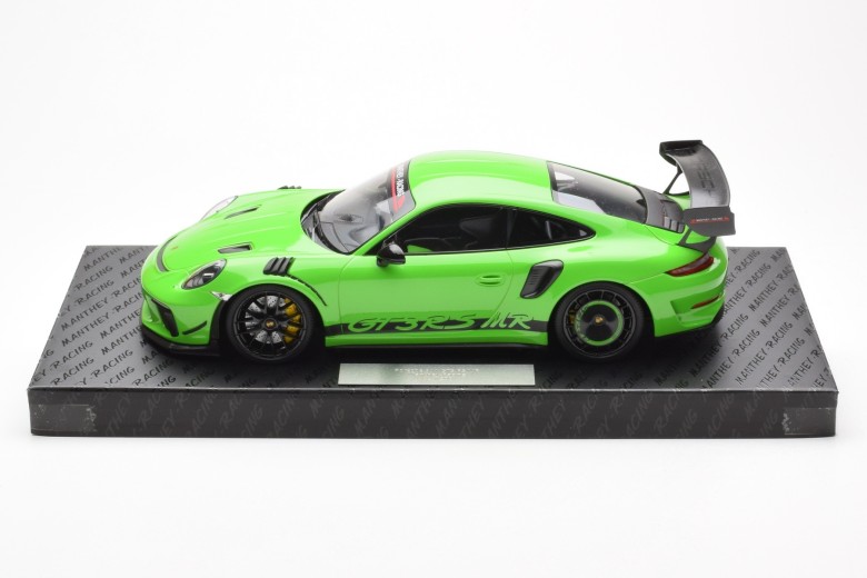 MR-911-GT3RS-1801  Porsche 911 991.2 GT3 RS MR Manthey Racing Green Minichamps 1/18