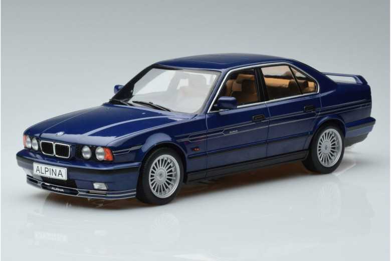 BMW Alpina B10 4.6 E34 Blue MCG 1/18