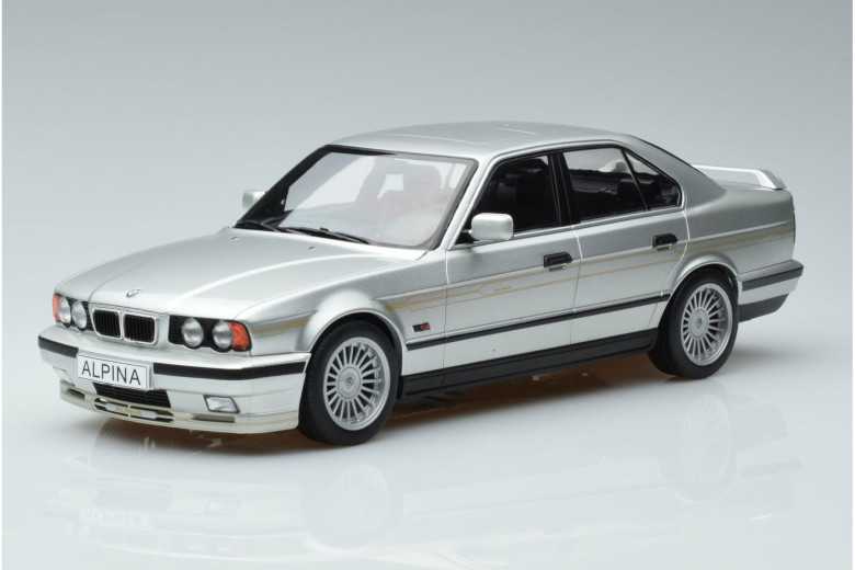 BMW Alpina B10 4.6 E34 Silver MCG 1/18