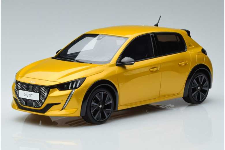 Peugeot 208 GT Line Yellow Otto 1/18