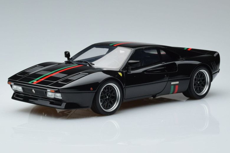 GT876  Ferrari 288 GTO Black GT Spirit 1/18