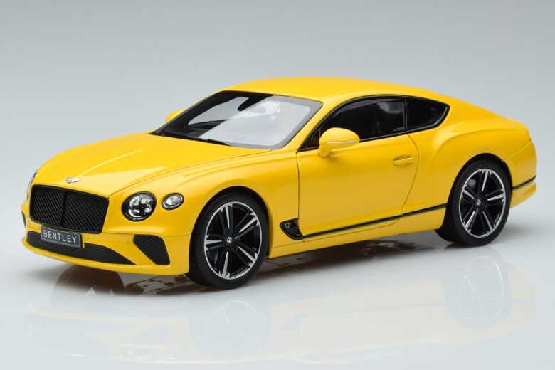182786  Bentley Continental GT Monaco Yellow Norev 1/18