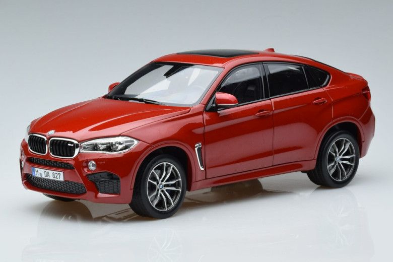BMW X6M F86 Red Norev 1/18