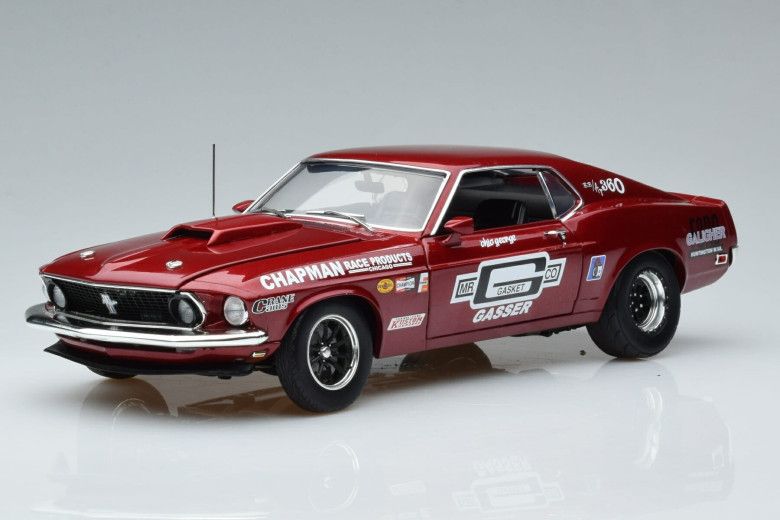A1801854  Ford Mustang Boss 429 Mr. Gasket Drag Outlaws ACME 1/18