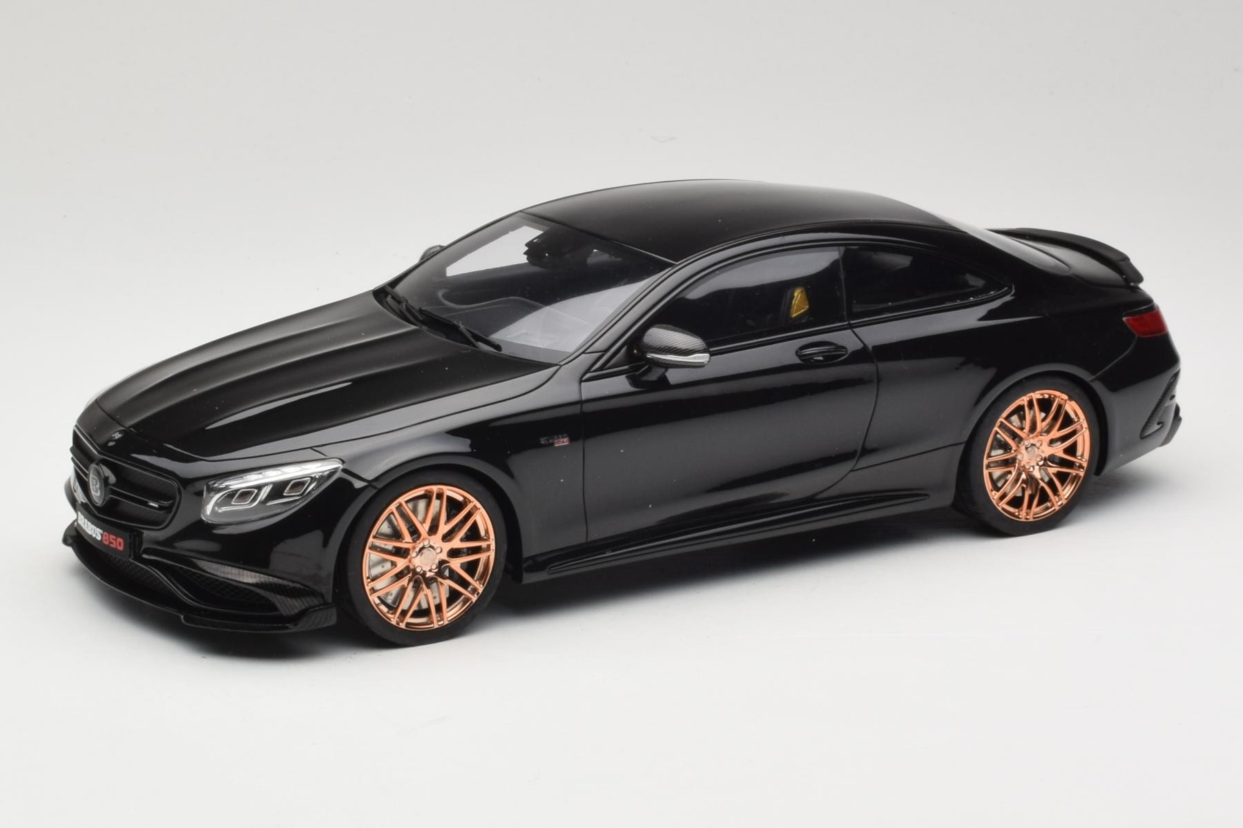 Mercedes S-Class W222 Brabus 850 Black GT Spirit 1/18