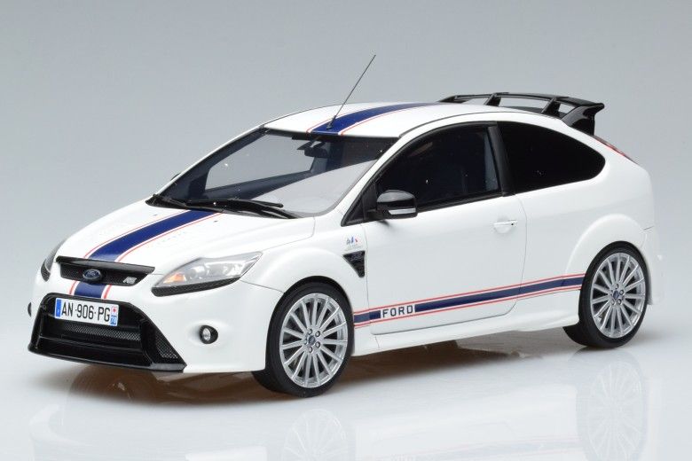 Ford Focus MK2 RS Le Mans White Otto 1/18