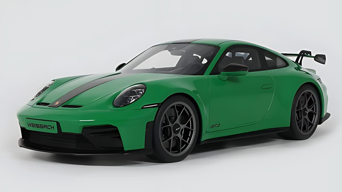 Collectible 1:18 scale Porsche model on a clean studio background &mdash; Models118 first-order offer