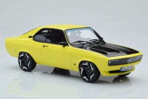 Opel Manta GSE Elektromod Yellow Otto 1:18 OT434 Resin - image 4 of 6