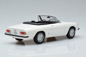 Alfa Romeo 2000 Spider White Norev 1:18 187882 Diecast - image 2 of 7