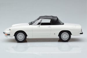 Alfa Romeo 2000 Spider White Norev 1:18 187882 Diecast - image 3 of 7