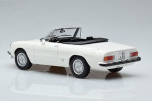 Alfa Romeo 2000 Spider White Norev 1:18 187882 Diecast - image 6 of 7