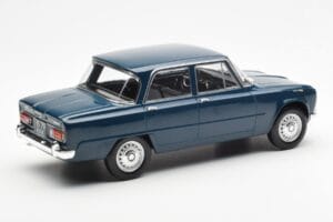 Alfa Romeo Giulia TI Petrol Blue Norev 1:18 187971 Diecast - image 2 of 6
