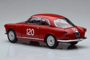Alfa Romeo Giulietta SV #120 Mille Miglia 1956 Kyosho 1:18 08957A Diecast - image 6 of 9