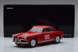Alfa Romeo Giulietta SV #120 Mille Miglia 1956 Kyosho 1:18 08957A Diecast - image 9 of 9