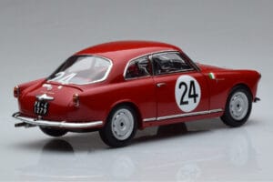 Alfa Romeo Giulietta SV #24 Targa Florio 1958 Kyosho 1:18 08957B Diecast - image 3 of 9