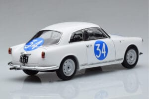 Alfa Romeo Giulietta SV #34 Targa Florio 1960 Kyosho 1:18 08957C Diecast - image 3 of 9