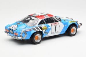 Alpine A110 1600S #1 Nicolas / Vial Winner Tour de Corse 1973 Kyosho 1:18 08485A Diecast - image 3 of 8