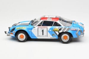 Alpine A110 1600S #1 Nicolas / Vial Winner Tour de Corse 1973 Kyosho 1:18 08485A Diecast - image 4 of 8