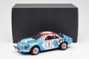 Alpine A110 1600S #1 Nicolas / Vial Winner Tour de Corse 1973 Kyosho 1:18 08485A Diecast - image 8 of 8