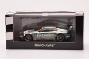 Aston Martin DBRS9 BMS Scuderia Italia #23 Zani / Mugelli FIA GT3 European Championship Spa 2006 Minichamps 1:43 400061323 Di - image 4 of 4