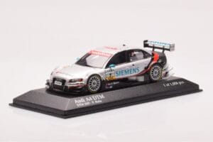 Audi A4 B7 DTM Team Audi Sport Abt #7 F. Biela DTM 2007 Minichamps 1:43 400071797 Diecast - image 2 of 4