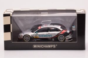 Audi A4 B7 DTM Team Audi Sport Abt #7 F. Biela DTM 2007 Minichamps 1:43 400071797 Diecast - image 4 of 4