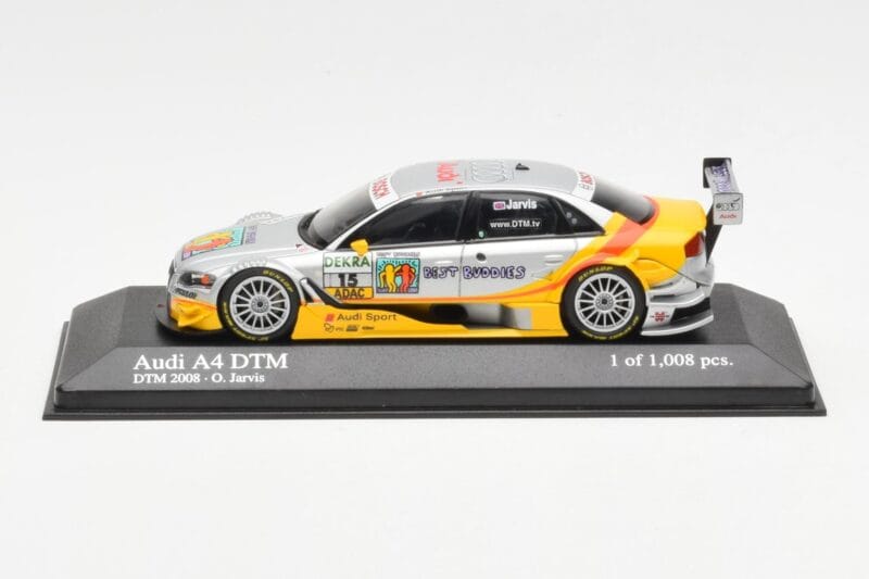 Audi A4 B7 DTM Team Audi Sport Phoenix #15 O. Jarvis DTM 2008 Minichamps 1:43 400081715 Diecast