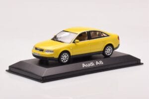 Audi A6 C5 Yellow Minichamps 1:43 IND47004 Diecast - image 2 of 4