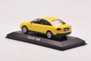Audi A6 C5 Yellow Minichamps 1:43 IND47004 Diecast - image 3 of 4